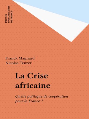 cover image of La Crise africaine